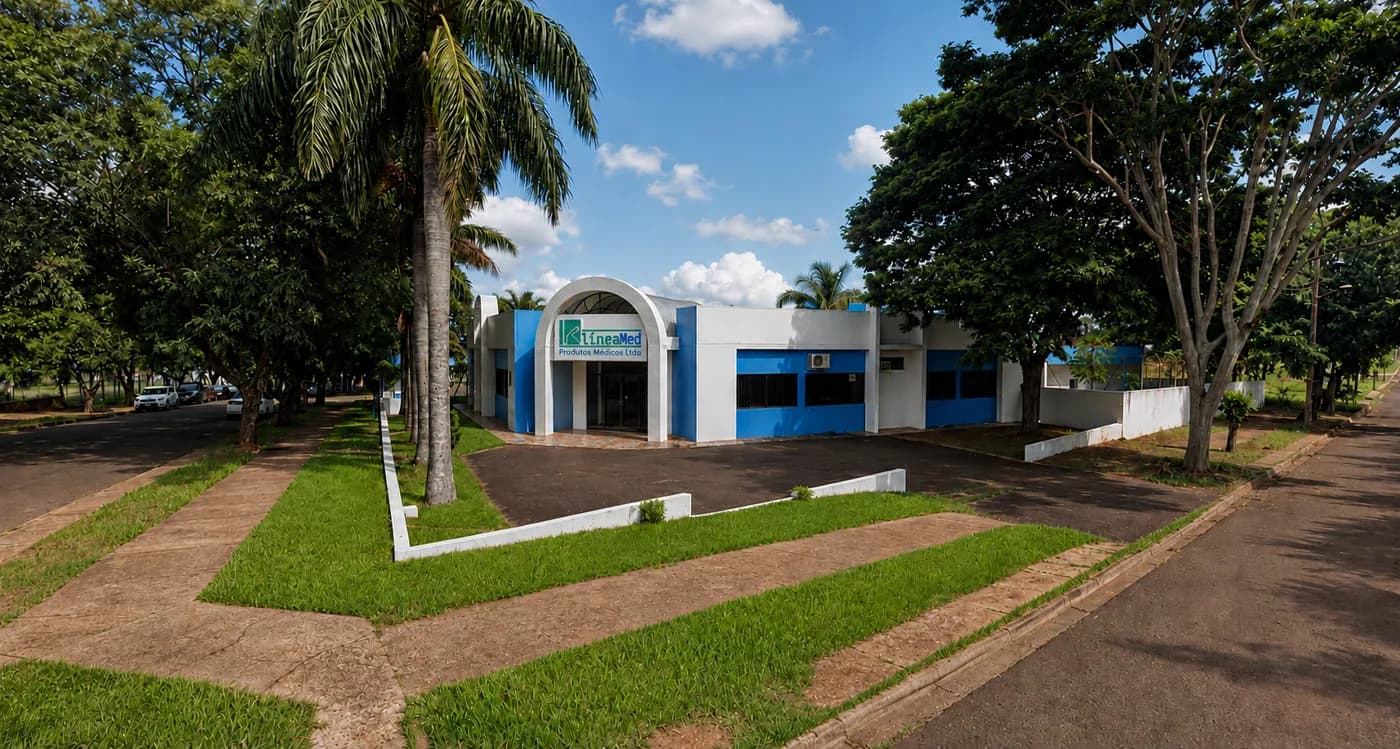 Fachada da sede da KlineaMed