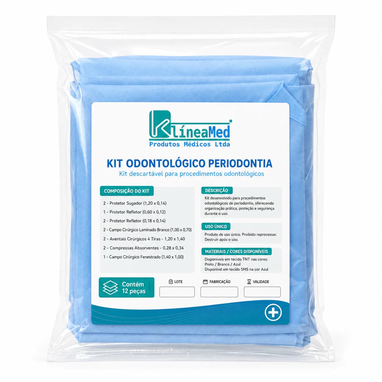 Kit Odontológico Periodontia - Colorido