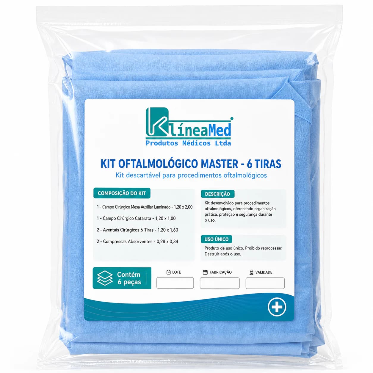 Kit Oftalmológico Master 6 Tiras - GG